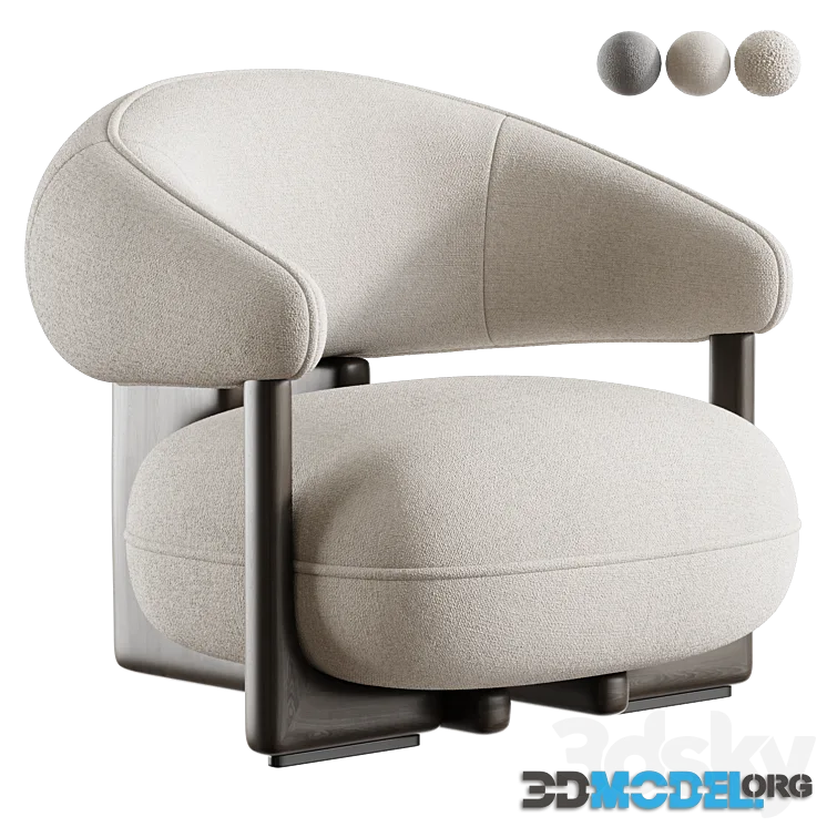 Ruby Lounge Chair Cattelan Italia