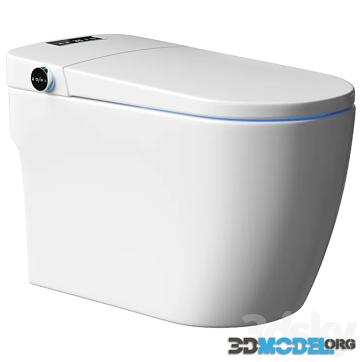 Self Clean Smart Toilet