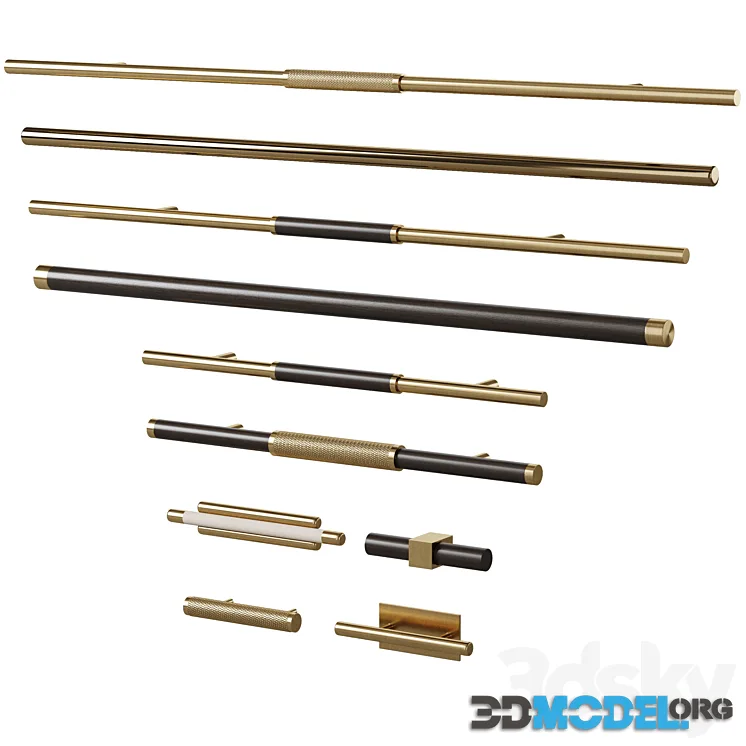 Set Furniture handles by Frato