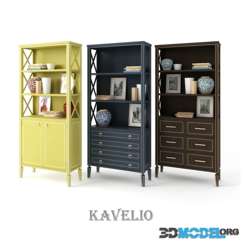 Shelves Kavelio Classic with decor
