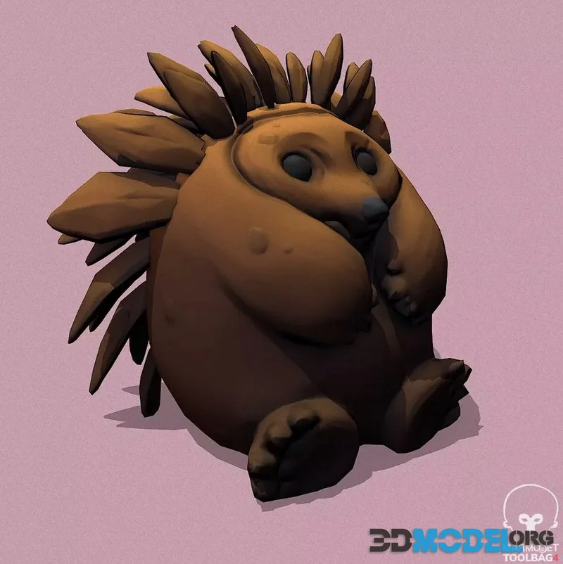 Stliyzed Hedgehog Character (PBR)
