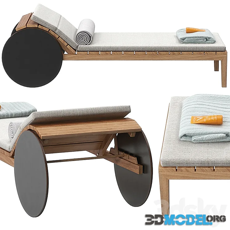 Suno lounger by potocco