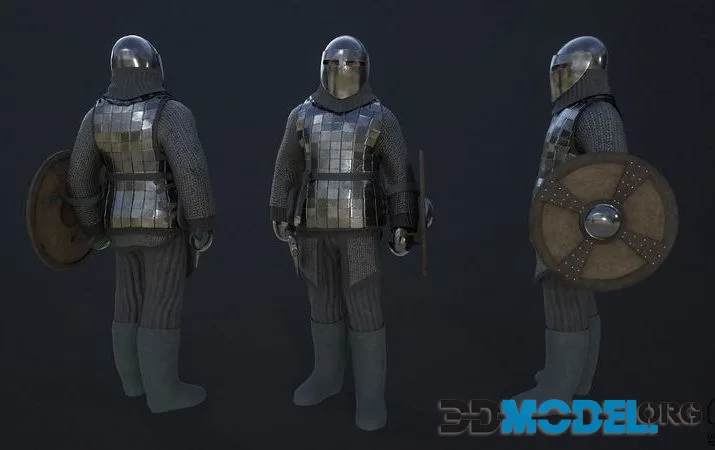 TAB Medieval Knight – 11 low-poly (PBR)
