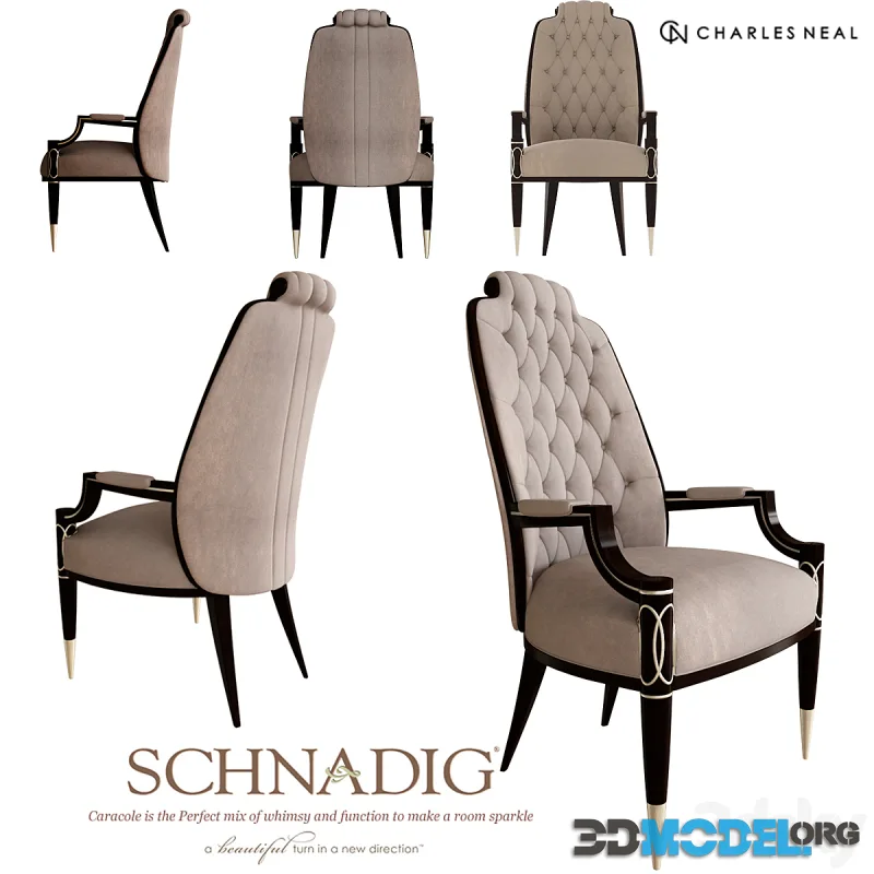 The Everly Dining Arm Chair