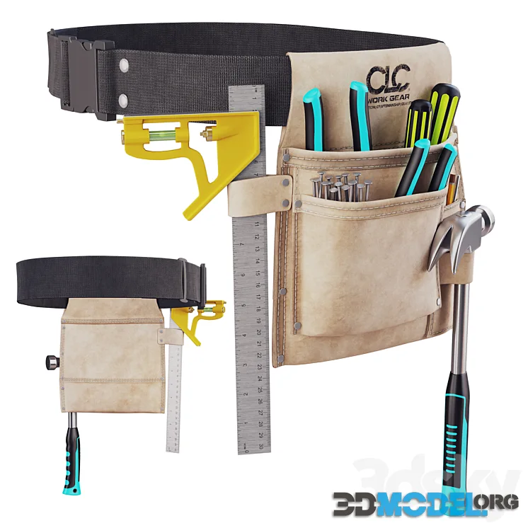 Tools belt bag tools set hammer