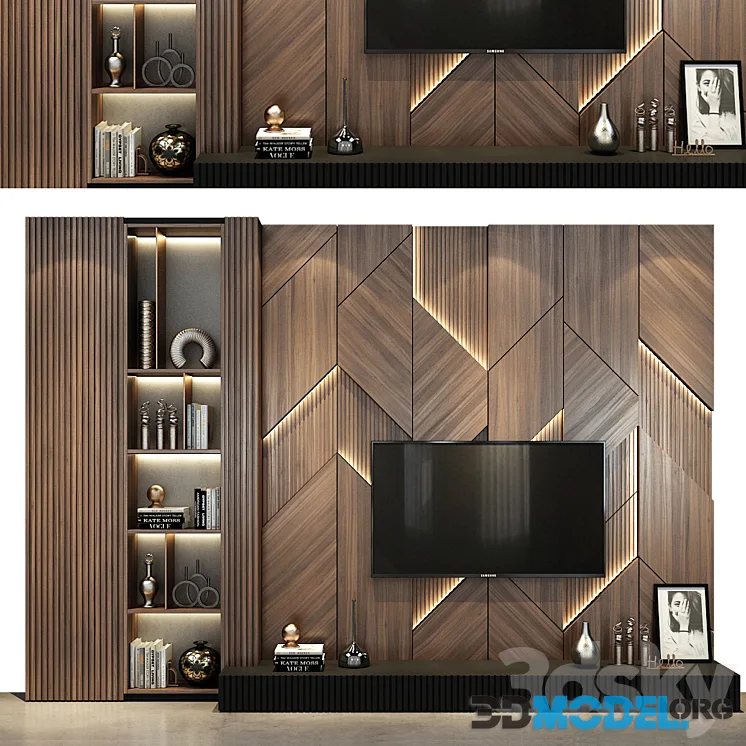TV shelf 0541