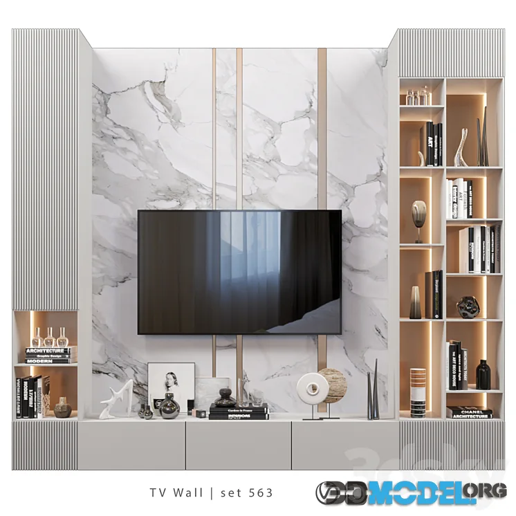 TV Wall set 563