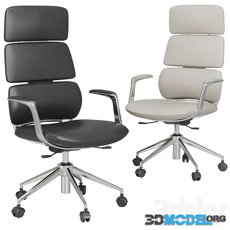 Vegan Leather Office Chair