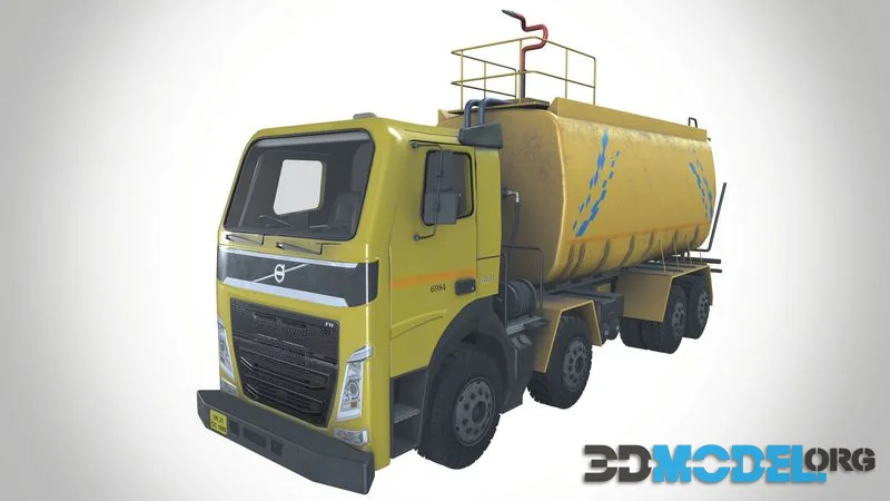 VOLVO FMX 460 8X4 MIST WATER SPRINKLER Fire Fighting in Mines (PBR)