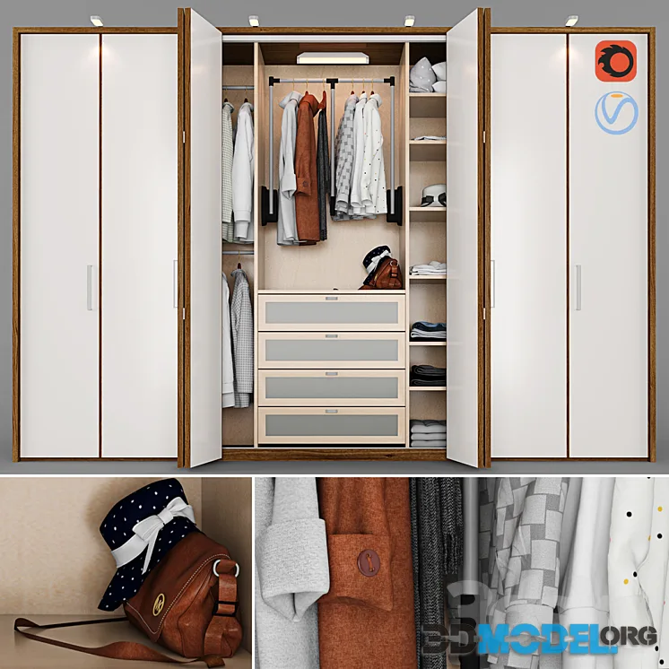 Wardrobe – wall closet