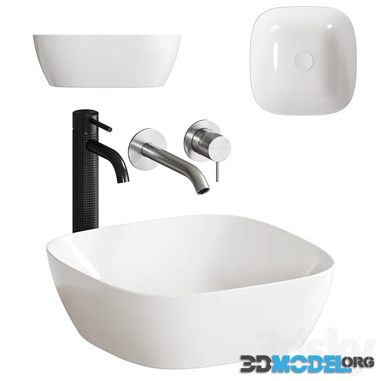 Washbasin bowl Ceramica Nova Element CN5006