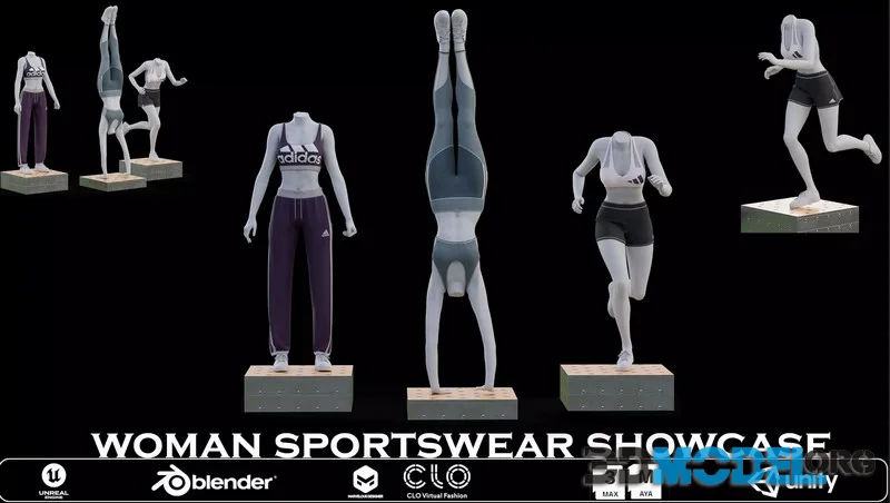 Woman Sportswear Showcase (PBR)