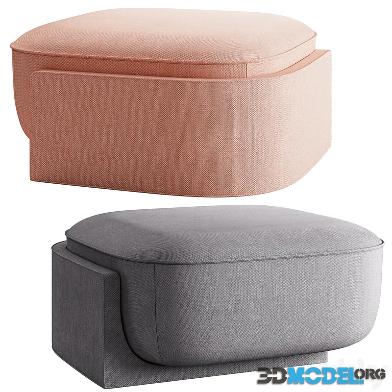 108 Litho Pouf by Pierre Frey