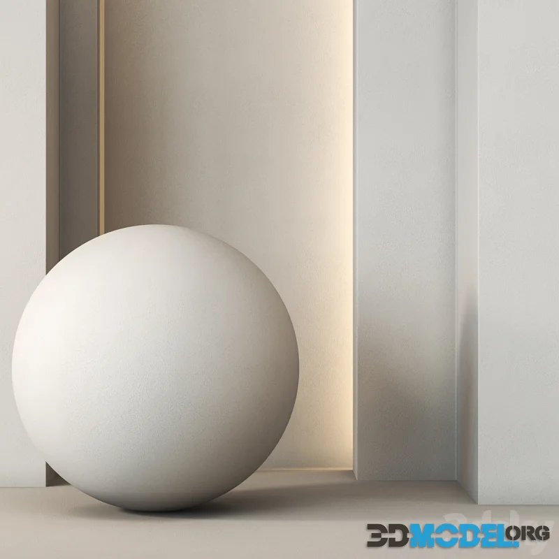 16 Million Color Plaster Micro Details – Seamless 4K