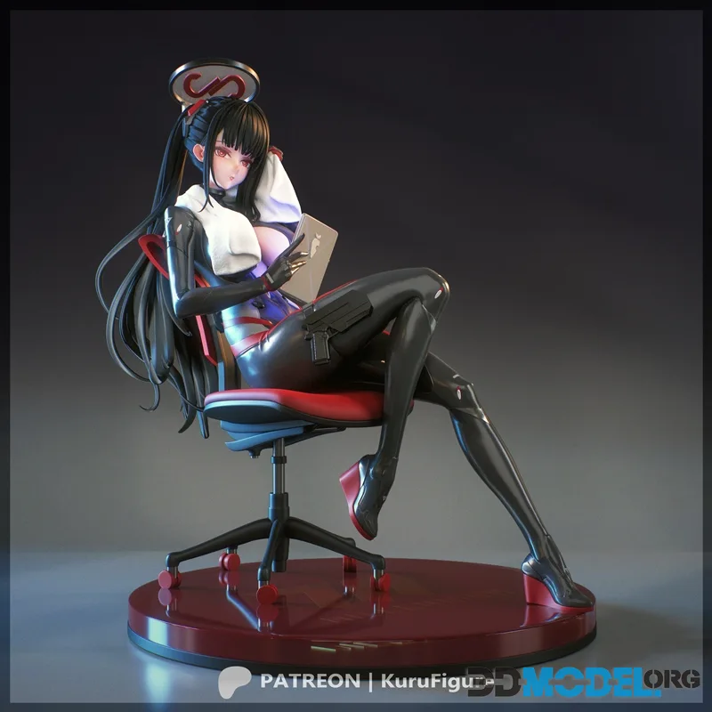 Kuru Figures - Rio - Blue Archive – Printable