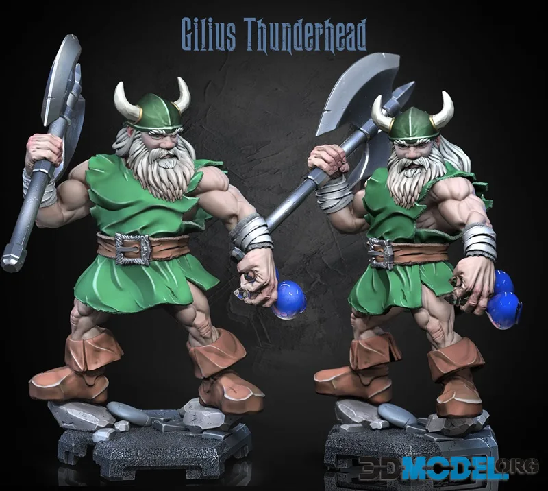 Dragun Studios - Gilius Thunderhead – Printable
