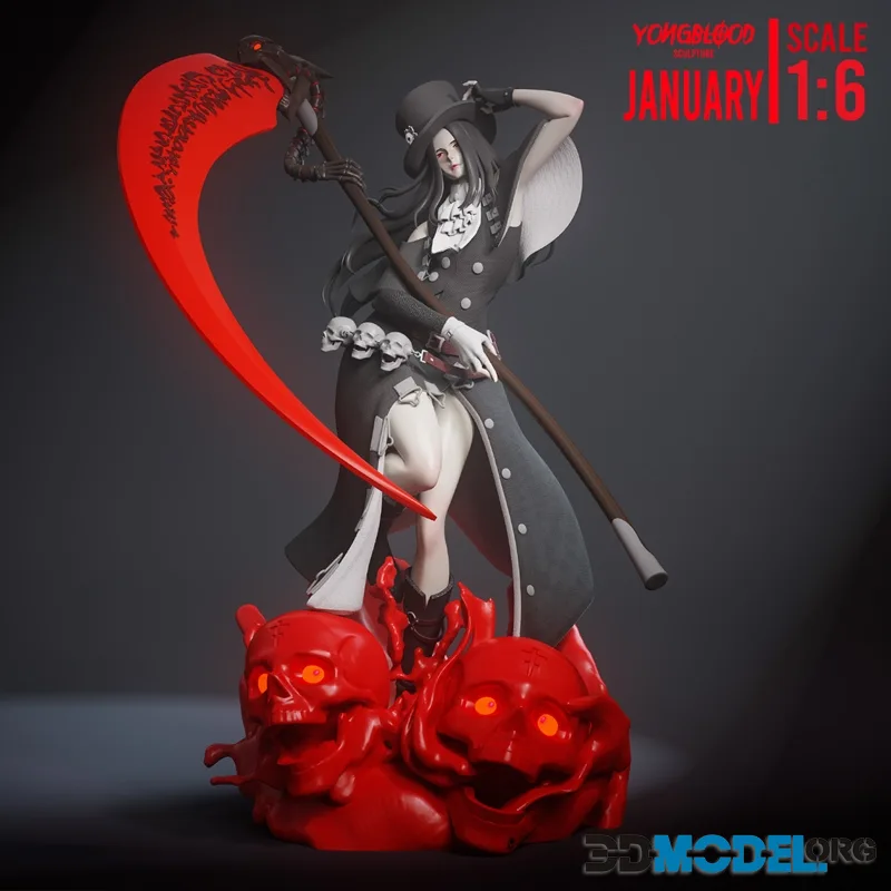 Yongblood Sculpture - Testament – Printable