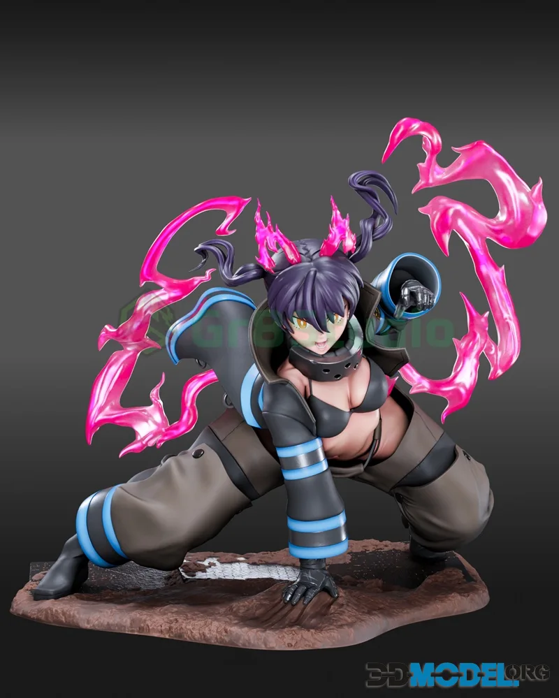 Gr8Tech - Fire Force - Tamaki Kotatsu – Printable