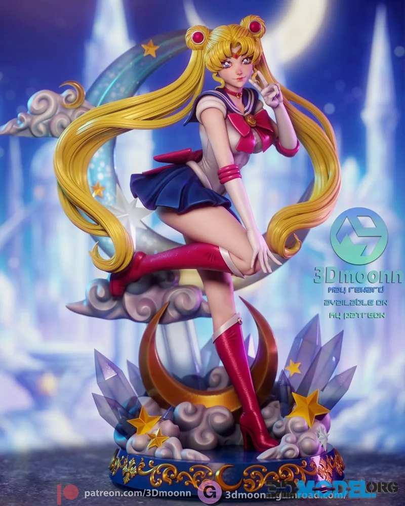 3Dmoonn - Sailor Moon – Printable