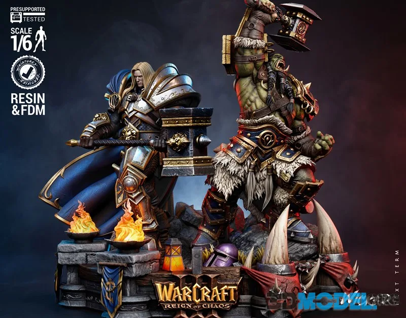 Wicked - Warcraft 3 Diorama – Printable