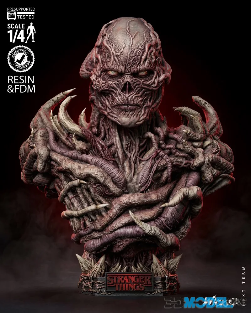 Wicked - Vecna Portrait Bust – Printable