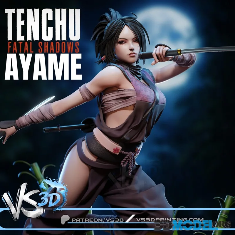 VS3D - Ayame - Tenchu Fatal Shadows – Printable