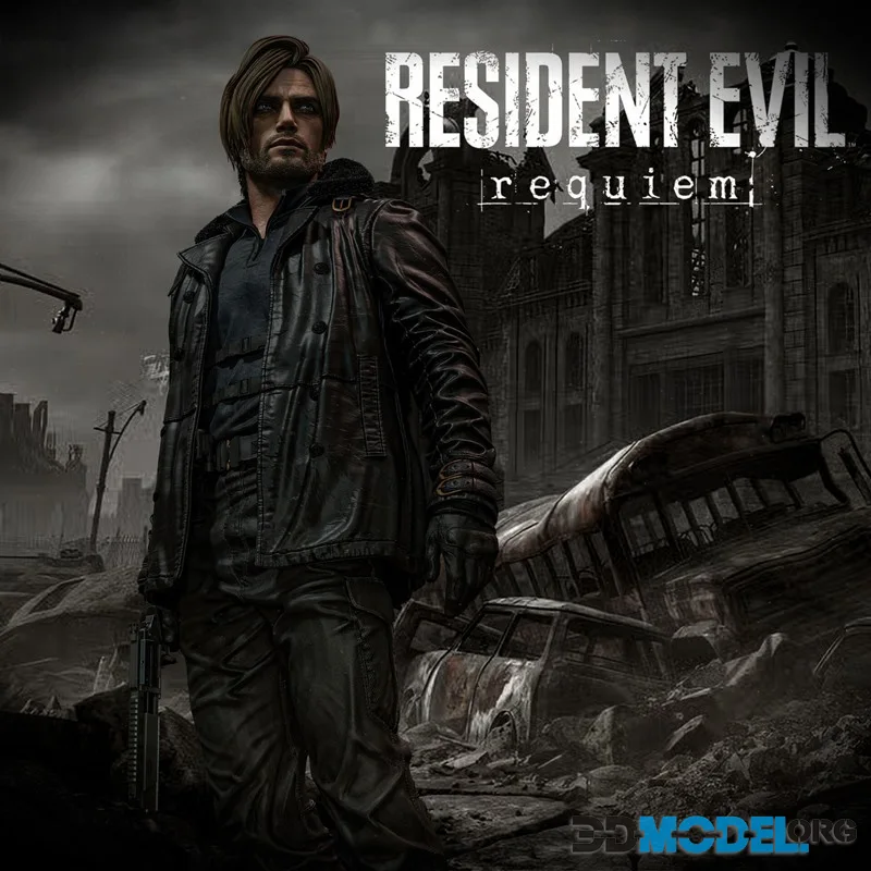 VS3D - Leon S Kennedy - Resident Evil 9 Requiem – Printable