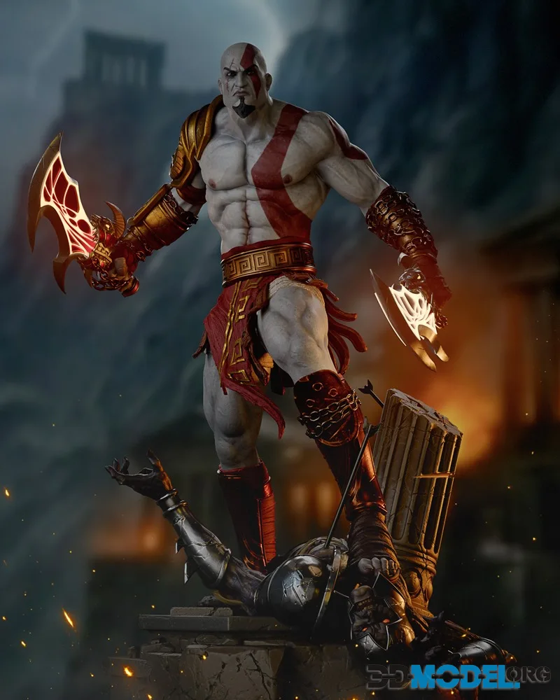 CA 3D Studios - Kratos – Printable