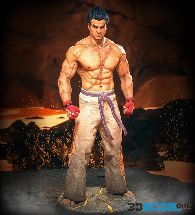 CA 3D Studios - Kazuya – Printable