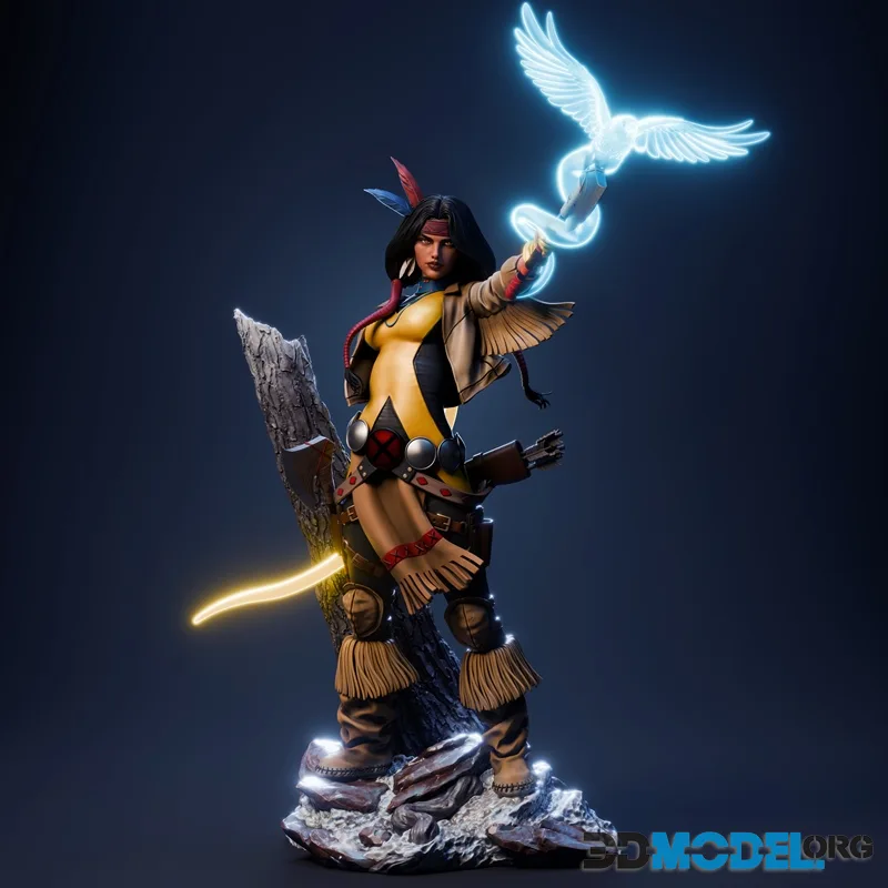 CA 3D Studios - Dani Moonstar – Printable
