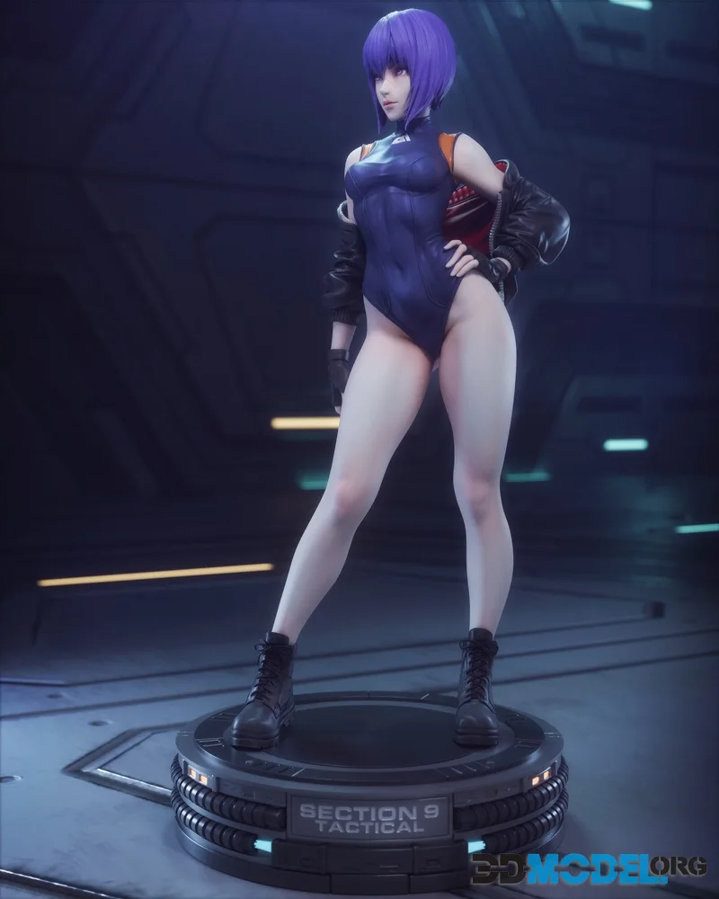 CA 3D Studios - Motoko – Printable