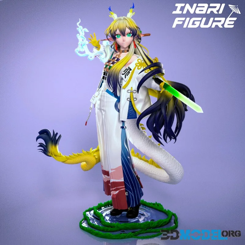 Inari Figure - Shu - Arknights – Printable