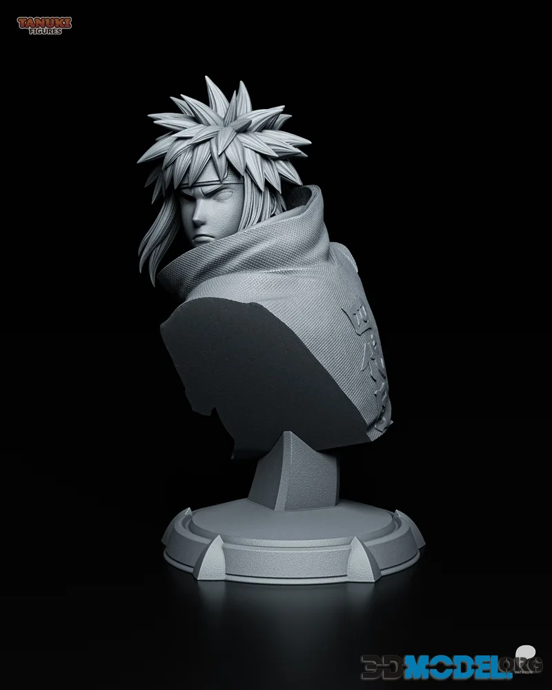 Tanuki Figures - Minato Bust – Printable