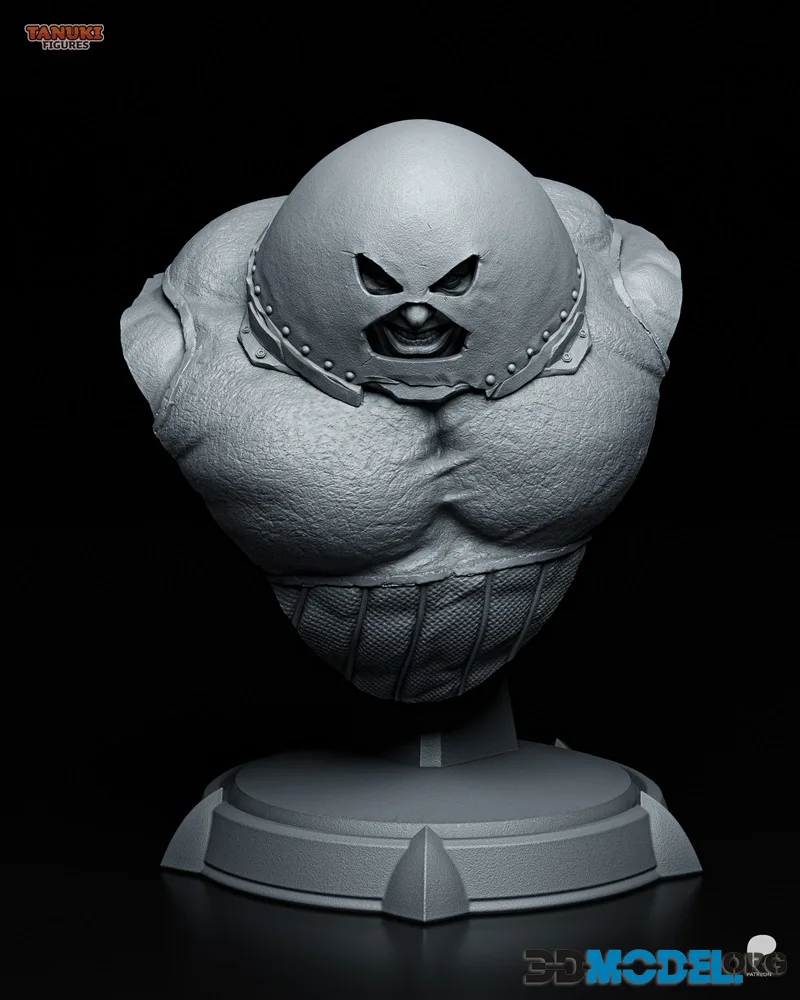 Tanuki Figures - Juggernaut Bust – Printable