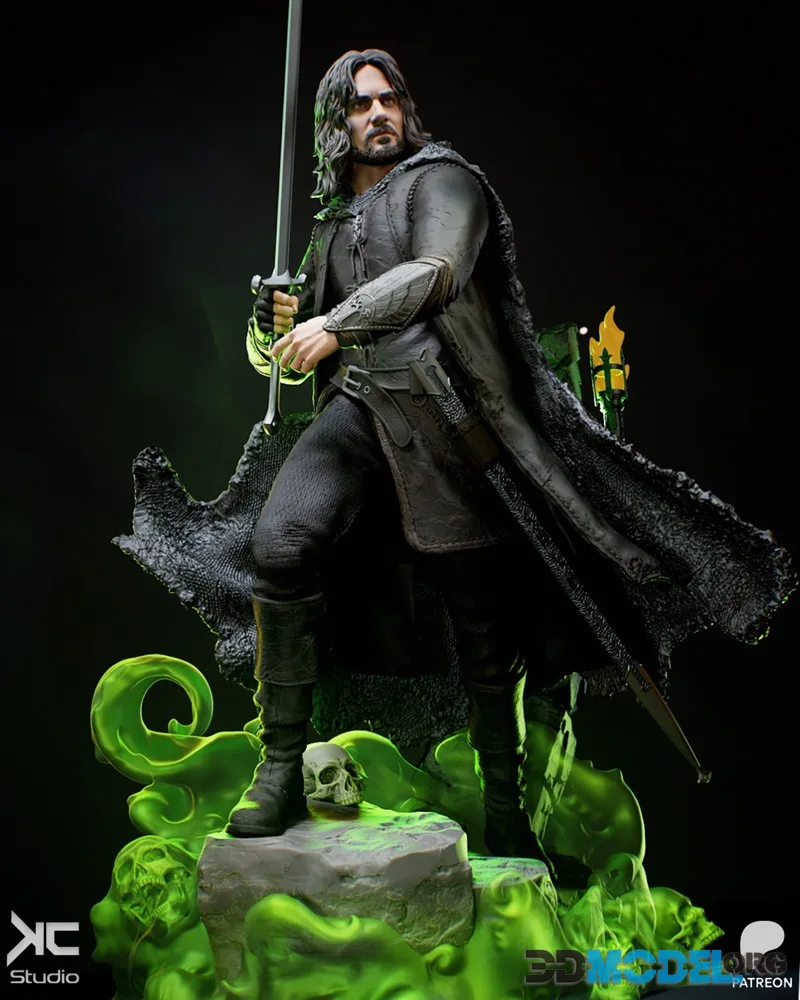 KcStudio - Aragorn - Lord of the Rings Fanart – Printable