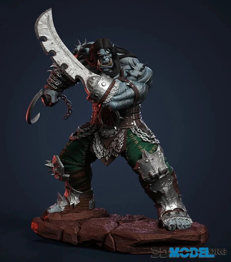 FP Artworks - Kargath Bladefist – Printable