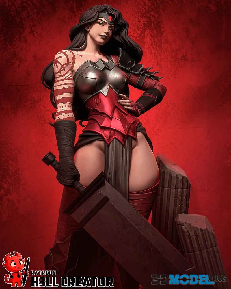 H3LL Creator - Absolute Wonder Woman – Printable