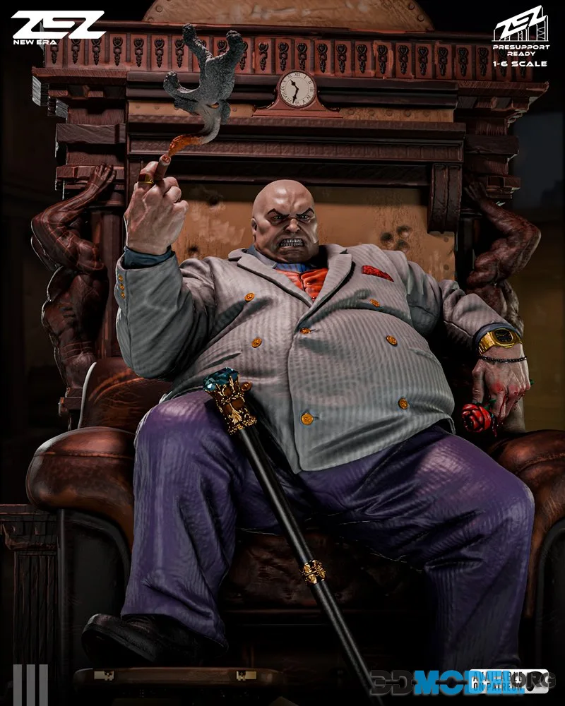 ZEZ Studio - Kingpin on Throne – Printable