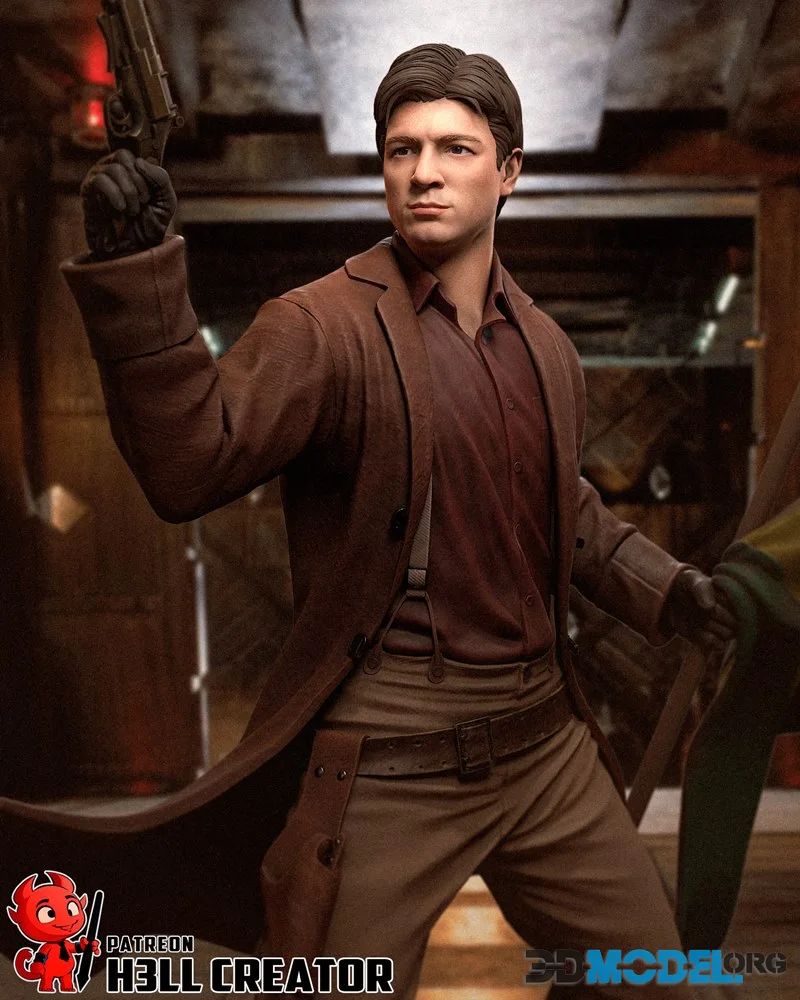 H3LL Creator - Captain Malcolm Reynolds – Printable