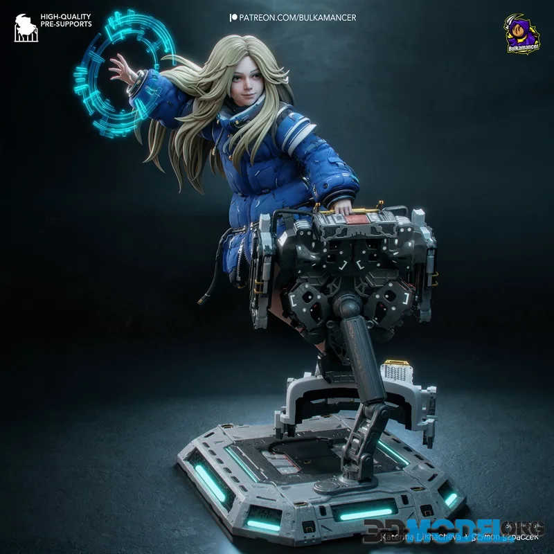 Bulkamancer Sculpts - Diana (Pragmata) – Printable