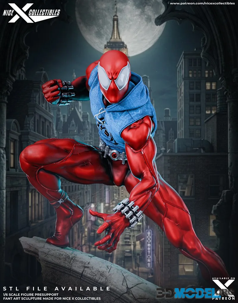Nice X Collectibles - Scarlet Spider – Printable