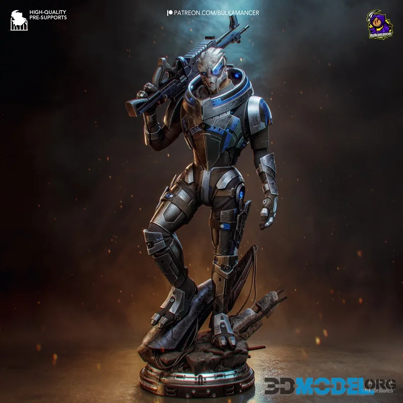 Bulkamancer Sculpts - Garrus – Printable