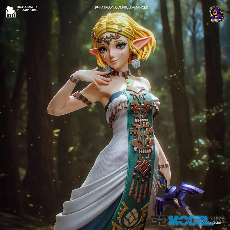 Bulkamancer Sculpts - Zelda (Tears of the Kingdom) – Printable