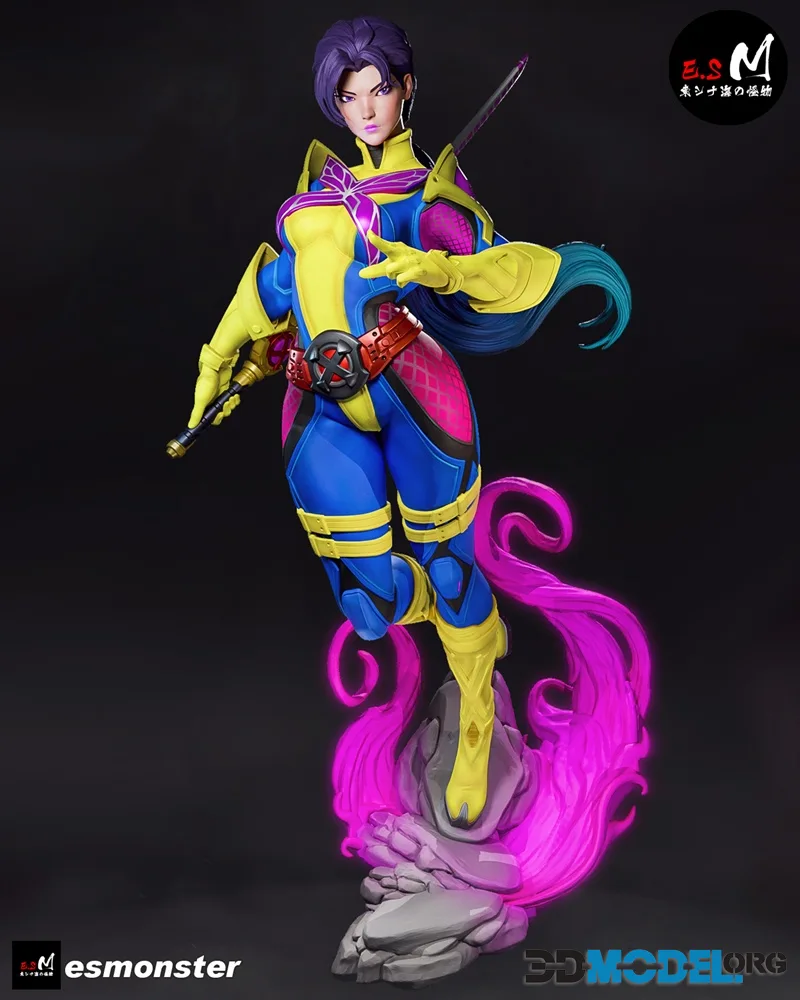 E.S Monster - Psylocke May 2026 – Printable