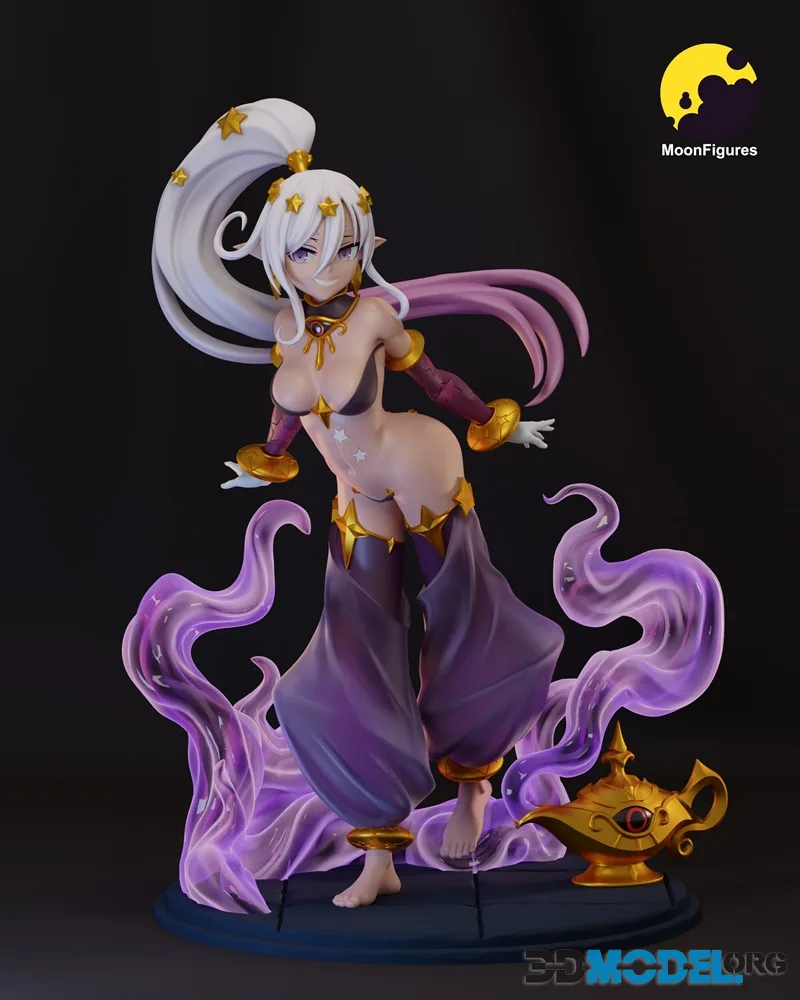 MoonFigures - Genie monster girl – Printable