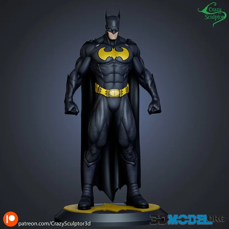 Crazy Sculptor - Batman – Printable
