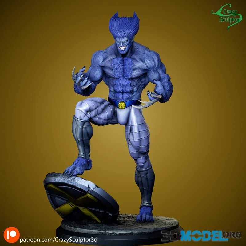 Crazy Sculptor - Dark Beast – Printable