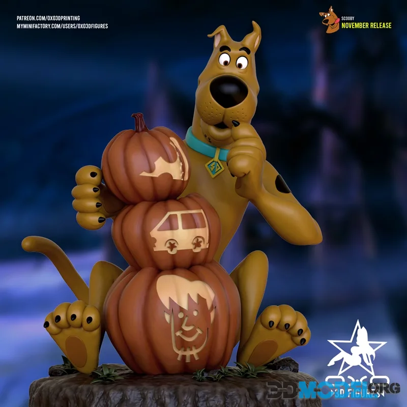OXO3D - Scooby Doo – Printable