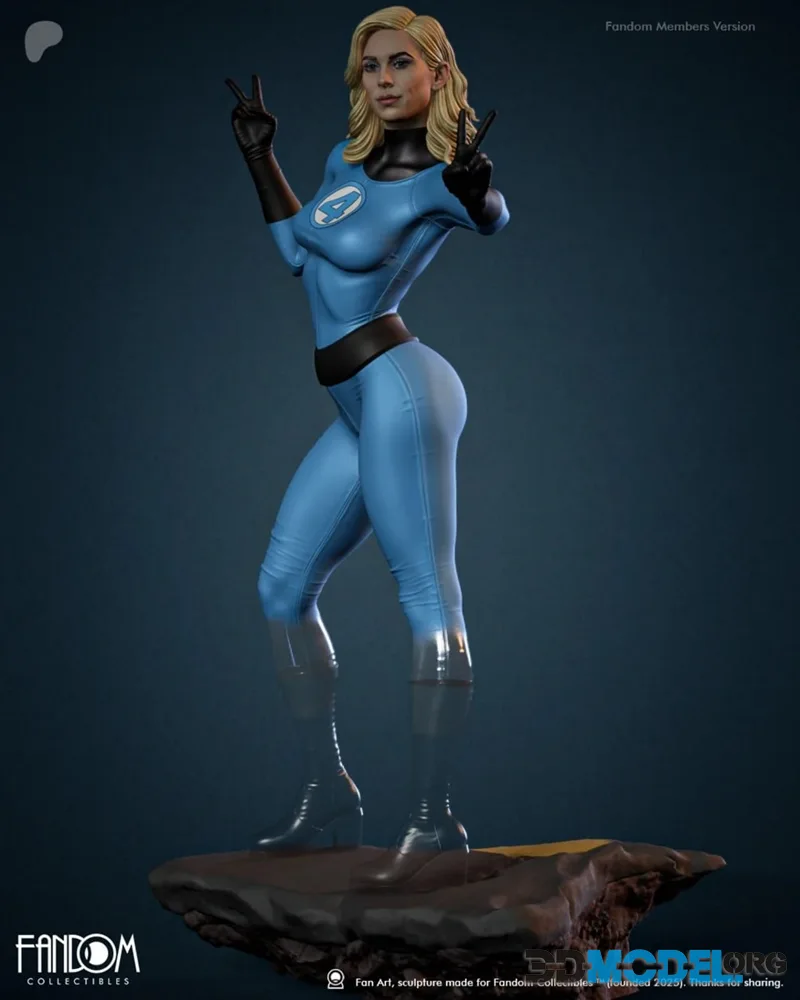 Fandom Collectibles - Sue Storm – Printable