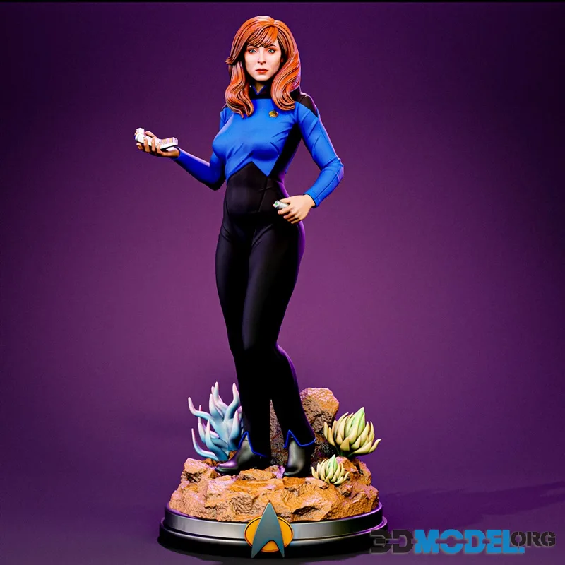 BrunoArt3D – Beverly Crusher – Printable
